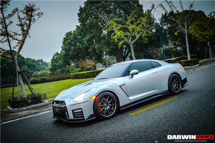 2008-2016 Nissan GTR R35 CBA/DBA Ver17 NSM Style Partial Carbon Fiber Full  Body Kit