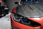  2021-UP BMW M3 G80 G81 M4 G82/G83 BKSSII Style Carbon Fiber Hood - DarwinPRO Aerodynamics 