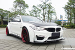  2014-2020 BMW F82/F83 M4 DE Style Front Lip - Carbonado 