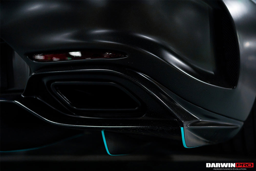 2017-2021 Mercedes Benz AMG GT/GTS IMP Performance Partial Carbon Fiber Rear Bumper w/ Diffuser - DarwinPRO Aerodynamics