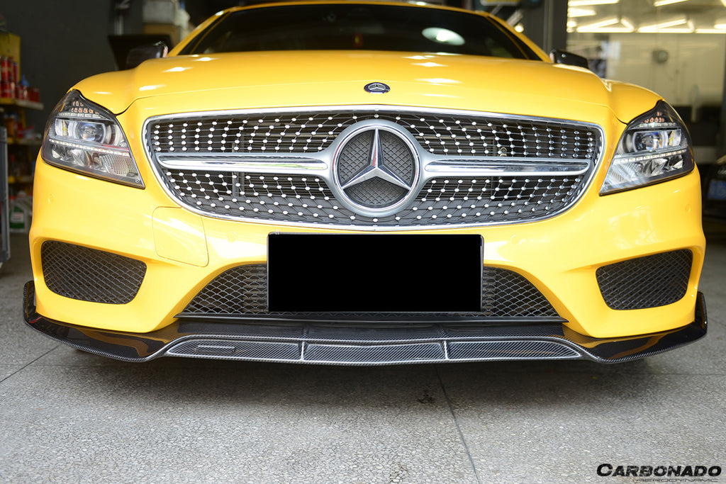2014-2017 Mercedes Benz CLS Class W218 Sport BRS Style Front Lip (Not Fit  AMG)