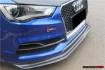  2013-2016 Audi S3/ A3 Sline Sedan BKSS Style Front Lip - DarwinPRO Aerodynamics 