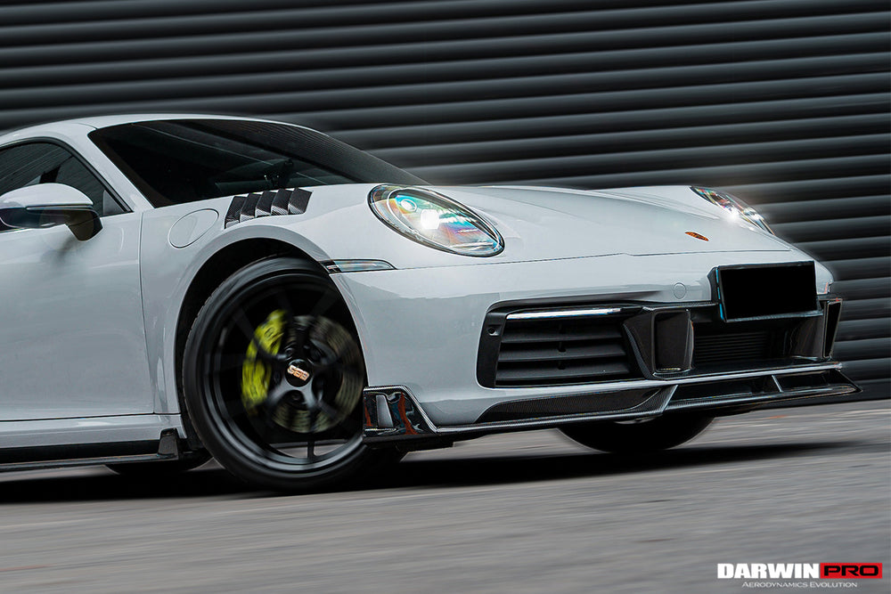 2019-2023 Porsche 911 992 Carrera S/4/4S/Targa/Cabriolet BKSS Style Front Lip - DarwinPRO Aerodynamics