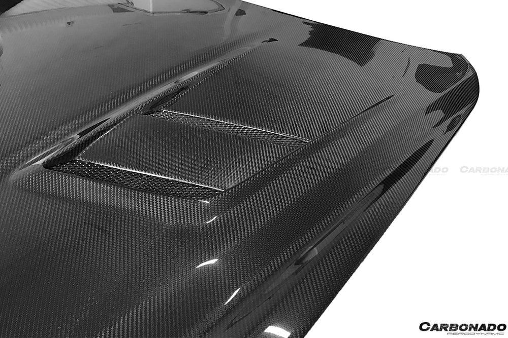 2014-2020 Maserati Ghibli EPC Style Hood - Carbonado