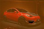  2020-2023 Tesla Model Y IMP Performance Carbon Fiber Day Running Light Cover - DarwinPRO Aerodynamics 