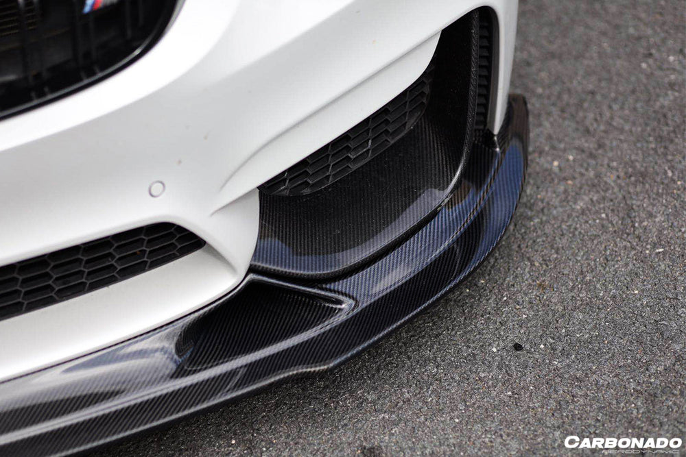 2014-2020 BMW M3 F80 & M4 F82 BS Style Carbon Fiber Front Lip - Carbonado