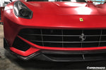  2012-2017 Ferrari F12 Berlinetta DC Style Carbon Fiber Front Lip - Carbonado 