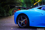  2010-2015 Ferrari 458 Coupe/Spider SR Style Trunk Spoiler - Carbonado 