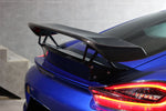  2012-2016 Porsche 981 Cayman TA Style Style Carbon Fiber Trunk Spoiler - Carbonado 