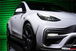  2020-2023 Tesla Model Y IMPII Performance Carbon Fiber Side Skirts - DarwinPRO Aerodynamics 