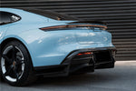  2019-2022 Porsche Taycan & 4 & 4S & GTS & TURBO OD Style Rear Diffuser - Carbonado 