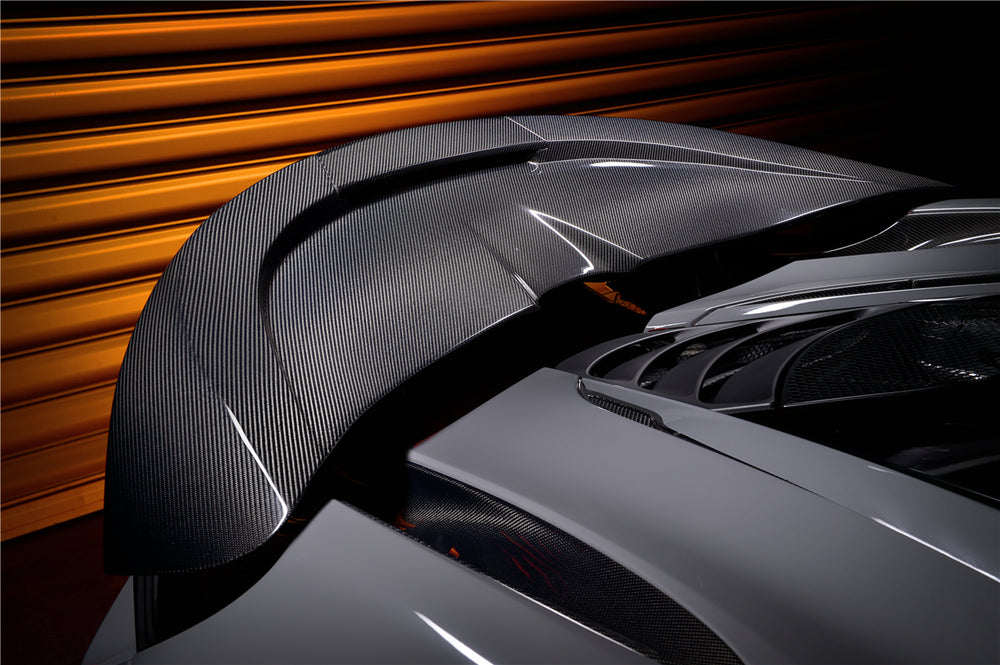 2017-2021 McLaren 720s Se²NWB Style Carbon Fiber Trunk Spoiler