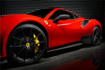  2015-2020 Ferrari 488 GTB/Spyder Pista Style Side Skirts - DarwinPRO Aerodynamics 