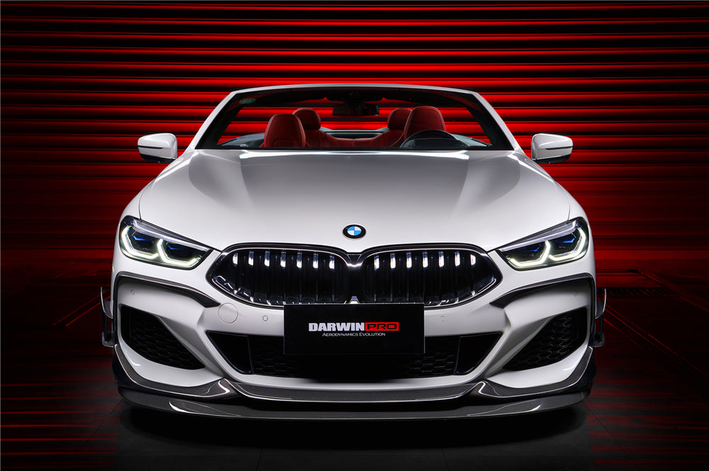 2018-2022 BMW 8 Series G14 Convertible/G15 Coupe/G16 4DR-Gran Coupe 840/850 IMP Performance Carbon Fiber Front Lip - DarwinPRO Aerodynamics