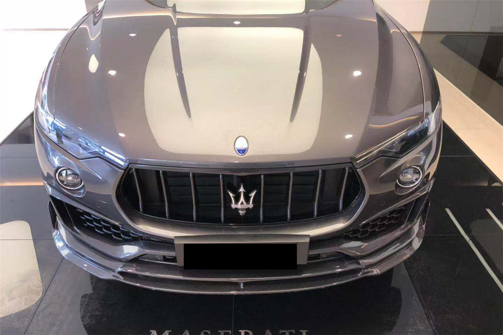 2017-2022 Maserati Levante Modena/GT OD Style Front Lip - Carbonado