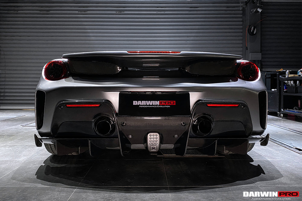 2015-2020 Ferrari 488 GTB/Spyder Pista Style Auto Full Body Kit - DarwinPRO Aerodynamics