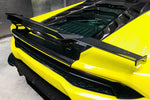  2015-2020 Lamborghini Huracan LP610/LP580 MD Style Carbon Fiber Trunk Spoiler w/ Base - Carbonado 