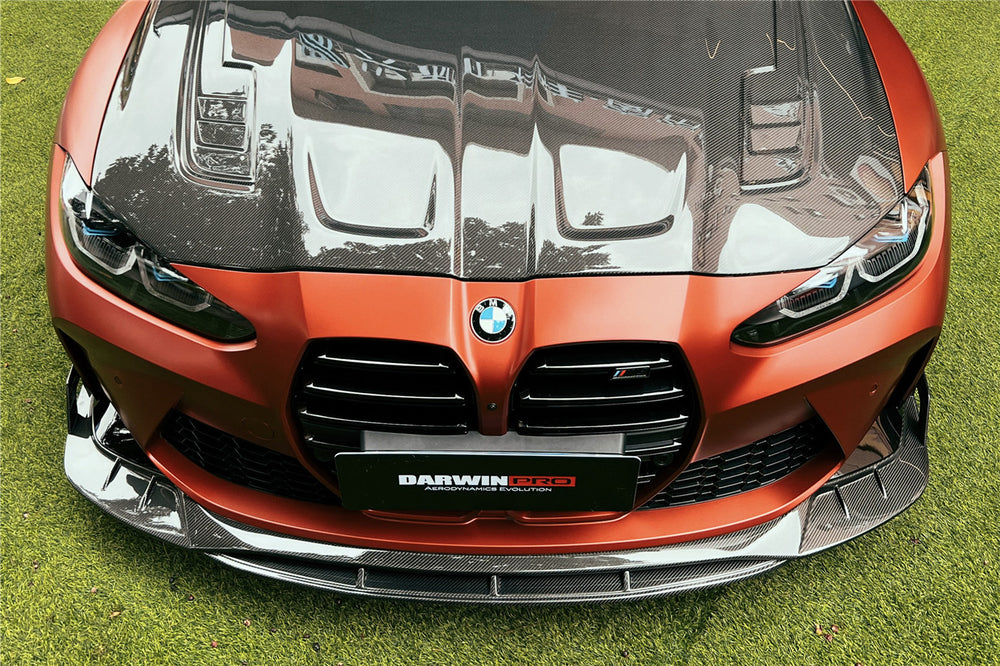 2021-UP BMW M3 G80 G81 M4 G82/G83 BKSSII Style Carbon Fiber Hood - DarwinPRO Aerodynamics