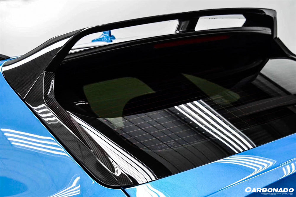2016-2019 Bentley Bentayga OD Style Carbon Fiber Roof Spoiler - Carbonado