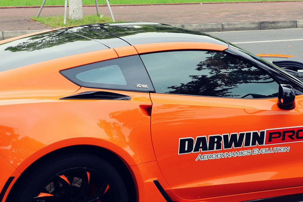 2013-2019 Corvette C7 Z06 Z51 Grandsport Style Rear Quarter Panel Vents - DarwinPRO Aerodynamics