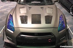  2009-2016 Nissan GTR R35 CBA/DBA TP-2 Style Carbon Fiber Hood - Carbonado 