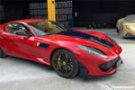 2018-UP Ferrari 812 Superfast /GTS MSY Style Front Bumper Side Vents - Carbonado 