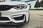  2014-2020 BMW M3 F80 & M4 F82 VA Style Carbon Fiber Front Lip - Carbonado 