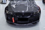  2008-2012 BMW M3 E90/E92/E93 VRS Style Carbon Fiber Front Lip - Carbonado 