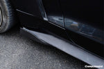  2014-2017 Ford Mustang Rsh Style Carbon Fiber Side Skirts Winglets - Carbonado 