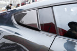  2014-2023 Ford Mustang Rsh Style Carbon Fiber Quarter Window Scoops - Carbonado 