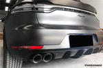  2018-2021 Porshe Macan TA Style Carbon Fiber Rear Decklid Spoiler - Carbonado 