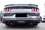  2015-2017 Ford Mustang Rsh Style Carbon Fiber Rear Diffuser Lip 