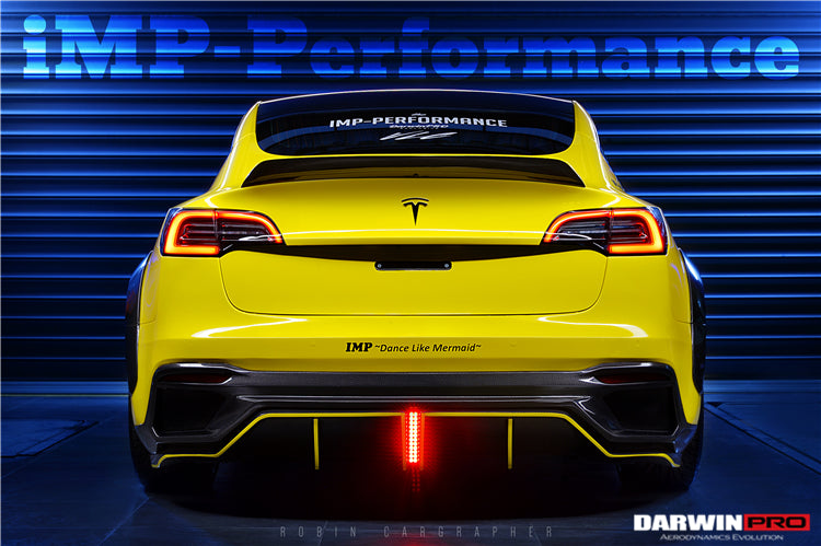 2017-2023 Tesla Model 3 IMP Performance Carbon Fiber Trunk Spoiler - DarwinPRO Aerodynamics