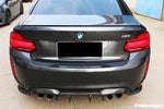  2016-2020 BMW M2 F87 VRS Style Carbon FIber Rear Lip - Carbonado 