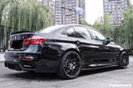  2014-2020 BMW M3 F80 M4 F82 VRS Style Carbon Fiber Rear Diffuser - Carbonado 
