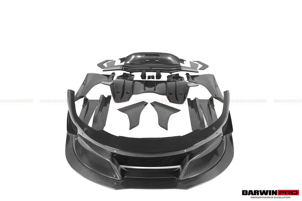 2011-2014 McLaren MP4 12C Rebel Performance Style Partial Carbon Fiber Full Body Kit - DarwinPRO Aerodynamics