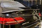  2014-2021 Mercedes Benz S Class C217 Coupe RT Style Carbon Fiber Trunk Spoiler - Carbonado 