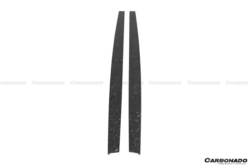 2014-2020 BMW M3 F80/M4 F82 MP Style Carbon Fiber Side Skirts Under Board - Carbonado