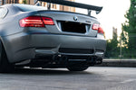  2008-2012 BMW M3 E92/E93 VA Style Carbon Fiber Rear Lip - Carbonado 