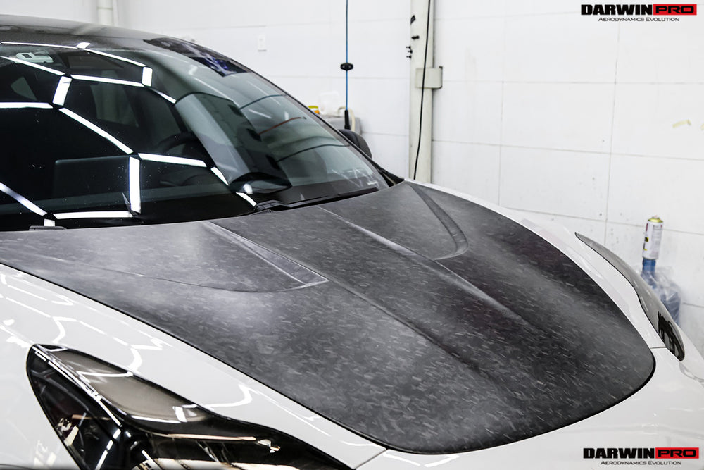 2017-2023 Tesla Model 3 IMP Performance Carbon Fiber Hood - DarwinPRO Aerodynamics