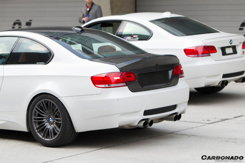 2008-2013 BMW 3 Series E92 M3 Coupe CLS Style Carbon Fiber Trunk - Carbonado
