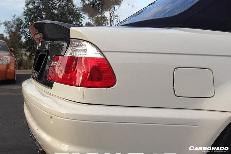 2001-2006 BMW M3 E46 Coupe CLS Style Carbon Fiber Trunk - Carbonado