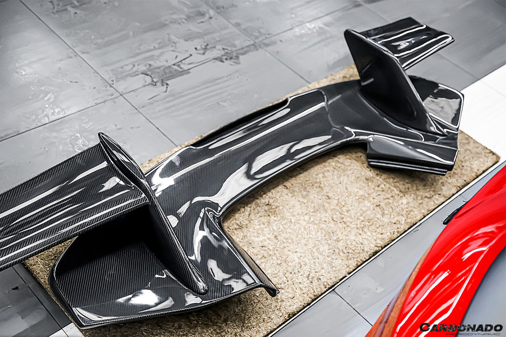 2015-2020 Ferrari 488 GTB MSY Style Trunk Spoiler - Carbonado