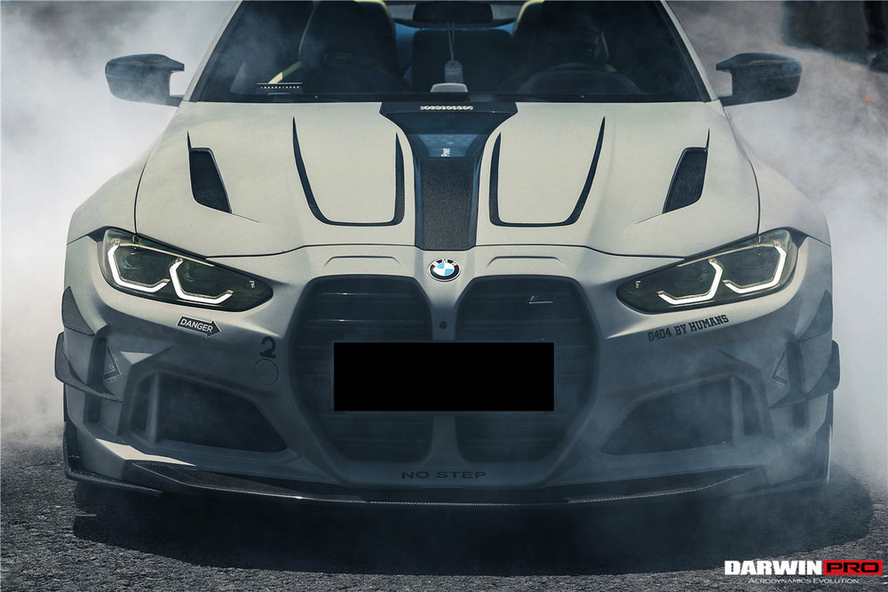 2021-UP BMW M4 G82/G83 BKSSII Style Front Bumper and Front Fender and Side Skirts - DarwinPRO Aerodynamics