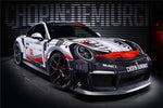  2016-2019 Porsche 911 991.2 Carrera /Targa 4/4S GT2RS Style Partial Carbon Fiber Front Bumper - DarwinPRO Aerodynamics 