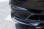  2020-2023 Tesla Model Y IMP Performance Carbon Fiber Day Running Light Cover - DarwinPRO Aerodynamics 