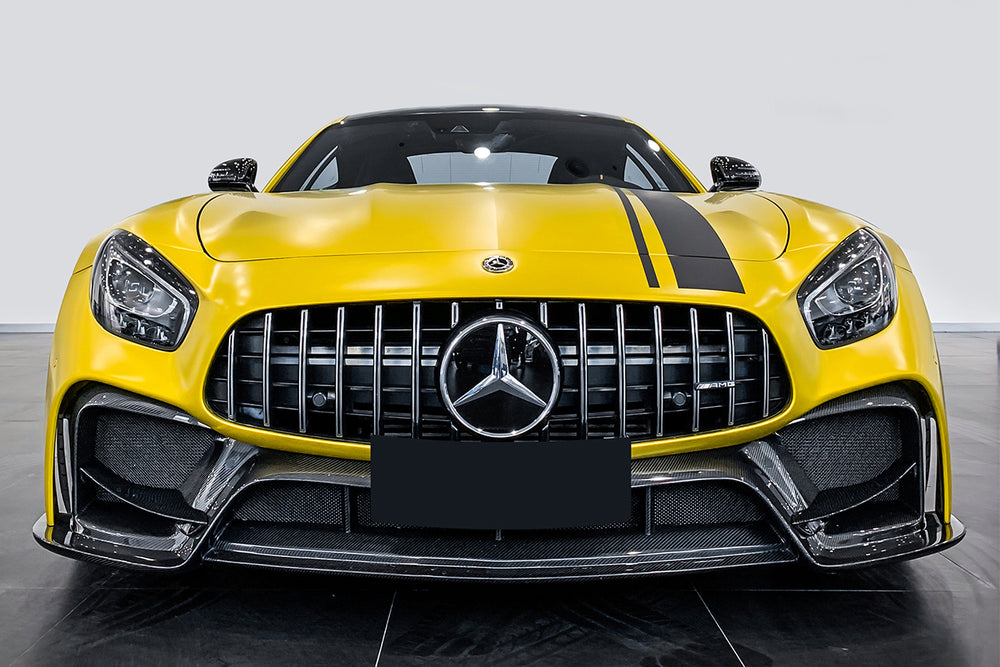 2017-2021 Mercedes Benz AMG GT/GTS/GTC IMP Performance Partial Carbon Fiber Front Bumper - DarwinPRO Aerodynamics