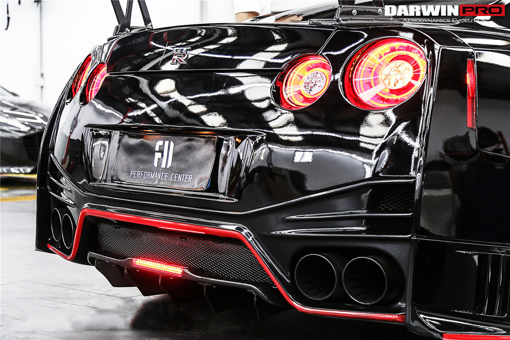 2012-2022 Nissan GTR R35 DBA/EBA BKSS Style Carbon Fiber