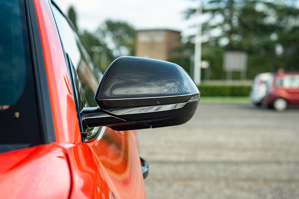 2018-2022 Lamborghini URUS Convert 2023 Performante Dry Carbon Fiber Mirror Housing with BSA holes