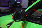  Carcasa de espejo de fibra de carbono seca para Lamborghini URUS Convert 2018-2022 Performante 2023 (sin orificios BSA) 